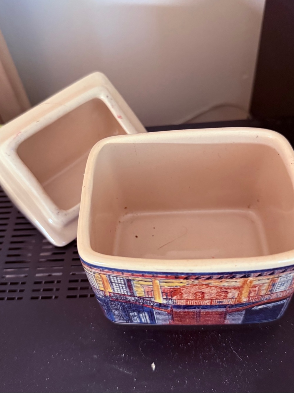 House of Blues Ceramic Container- - Picture 3 of 6